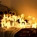 Halloween Neon Window Lights LED Hanging Sign Warm Light Indoor Outdoor Decor