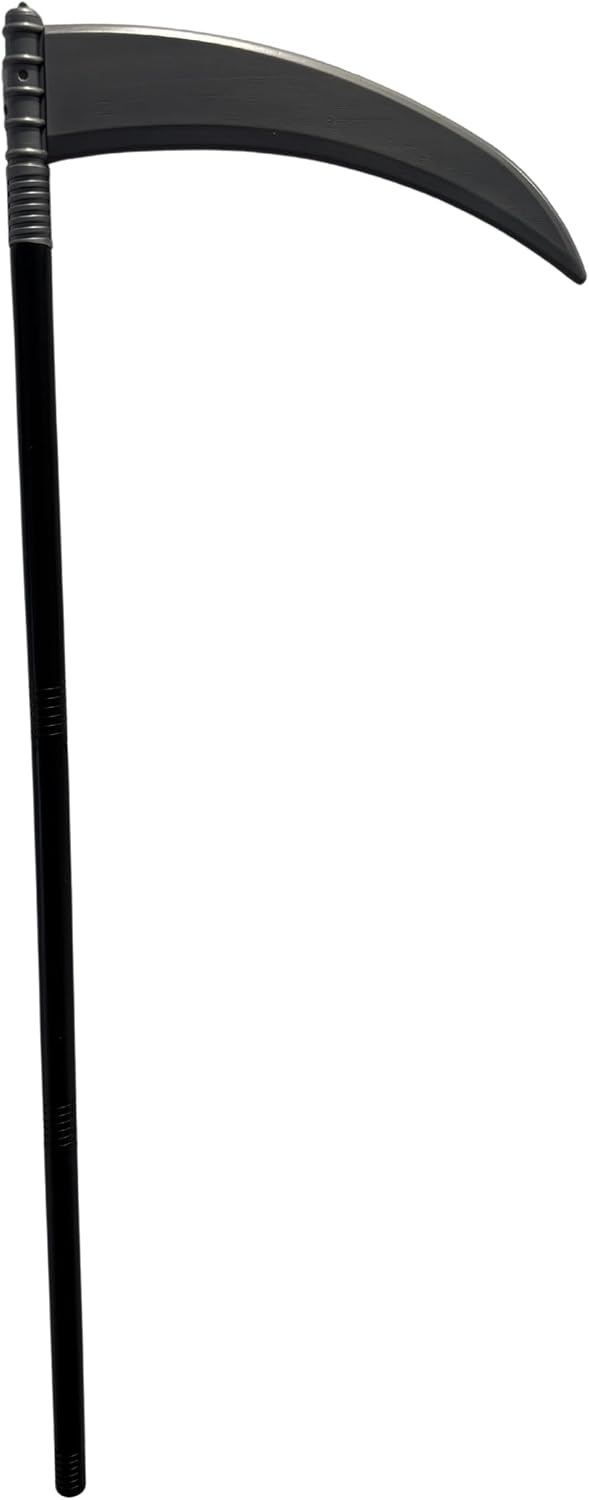 Halloween Grim Reaper Scythe Prop Fancy Dress Costume Accessory Death Cosplay 10